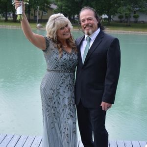 Oleg Cassini Gorgeous Beaded Gown